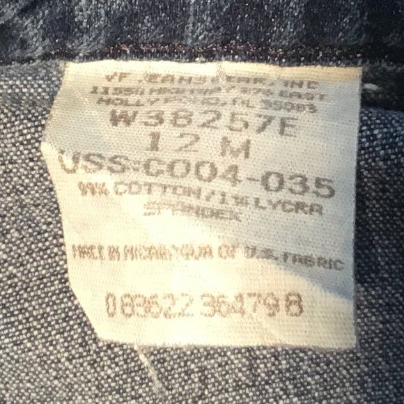 VF Jeanswear Womens Blue Jean Capris - Picture 4 of 4